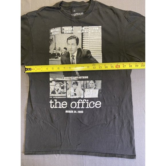 Ripple Junction The Office 2005 Black Graphic Crew Neck Tee Sit Com Medium - Picture 5 of 6